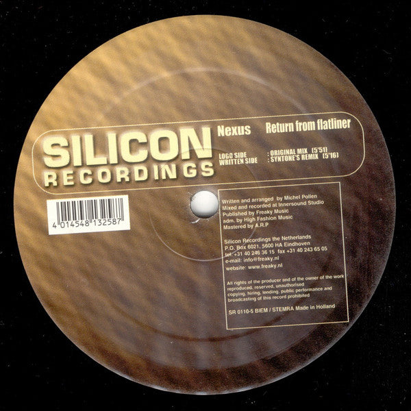 Nexus : Return From Flatliner (12")