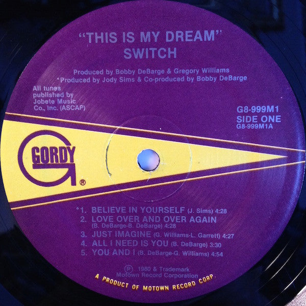 Switch (6) : This Is My Dream (LP, Album)