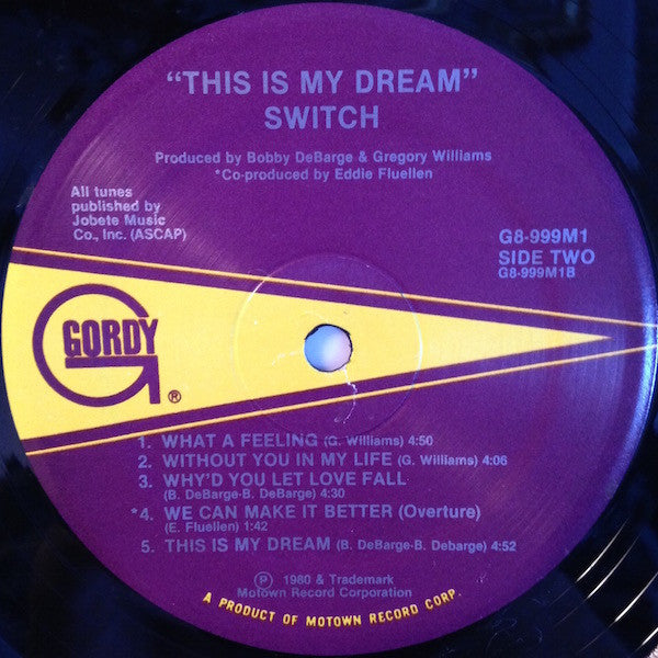Switch (6) : This Is My Dream (LP, Album)
