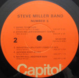 Steve Miller Band : Number 5 (LP, Album, RE, Win)