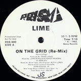 Lime (2) : On The Grid (Re-Mix) (12", Single, Promo)