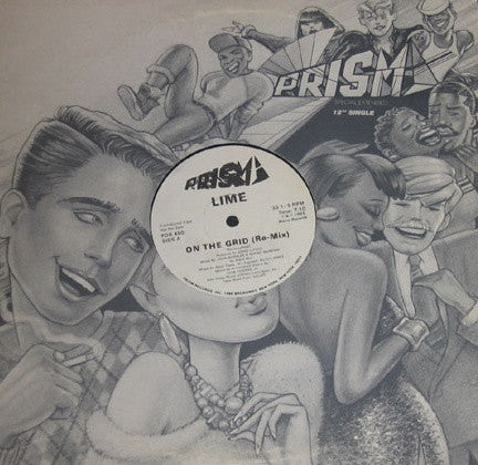 Lime (2) : On The Grid (Re-Mix) (12", Single, Promo)