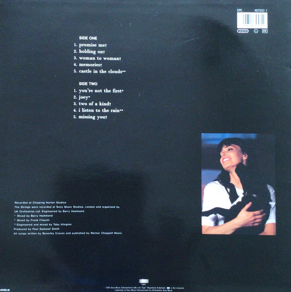 Beverley Craven : Beverley Craven. (LP, Album, RE)