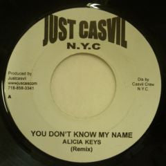 Alicia Keys / Wyclef Jean & Missy Elliott : You Don't Know My Name / Party To Damascus (7", Unofficial)