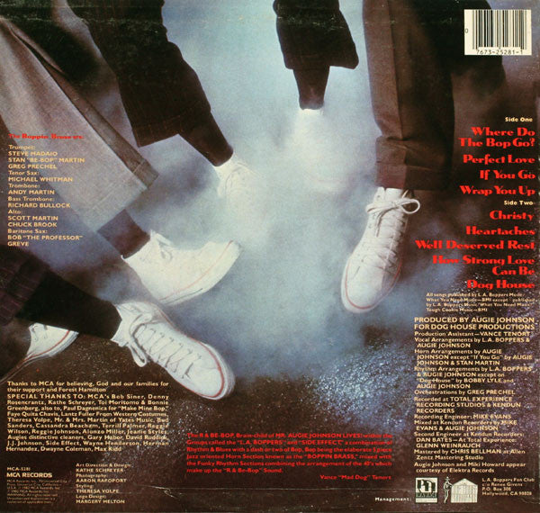 L.A. Boppers : Make Mine Bop! (LP, Album, Glo)