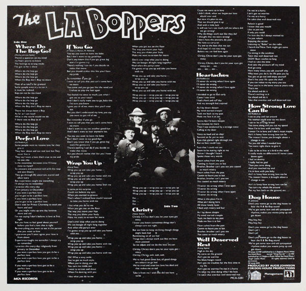 L.A. Boppers : Make Mine Bop! (LP, Album, Glo)