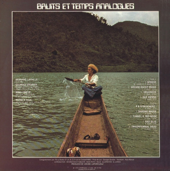 Patrick Vian : Bruits Et Temps Analogues (LP, Album)