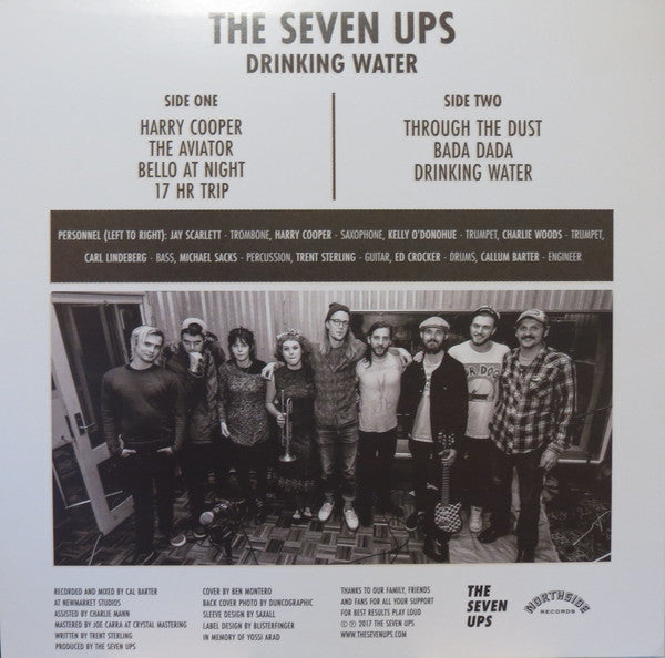 The Seven Ups : Drinking Water (LP, Album)