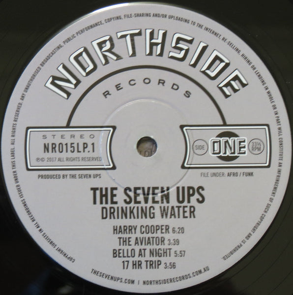 The Seven Ups : Drinking Water (LP, Album)