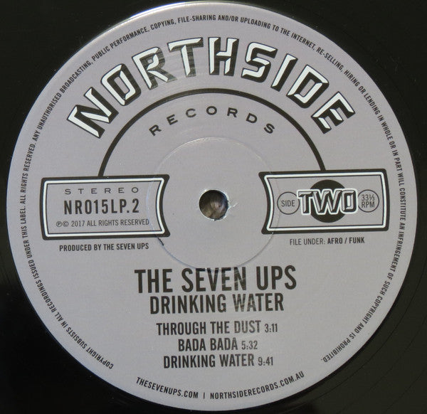 The Seven Ups : Drinking Water (LP, Album)