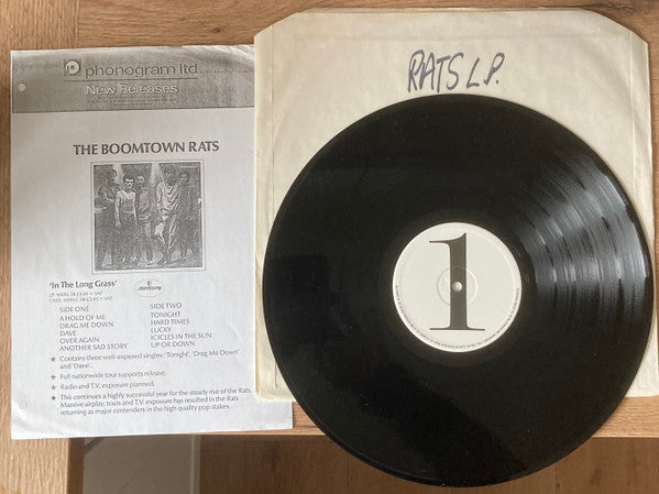 The Boomtown Rats : In The Long Grass (LP, Album, TP)