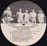 The Five Keys Featuring Rudy West : The Best Of The Five Keys Featuring Rudy West Vol. 6 (LP, Comp)