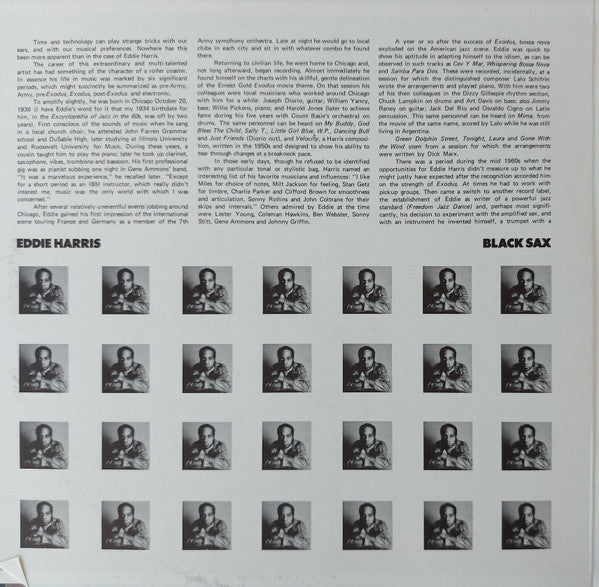 Eddie Harris : Black Sax (2xLP, Comp)