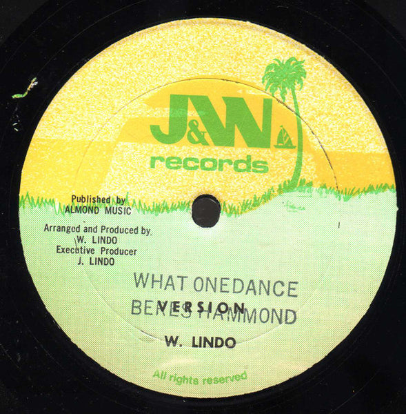 Beres Hammond : What One Dance Can Do (12", Single)