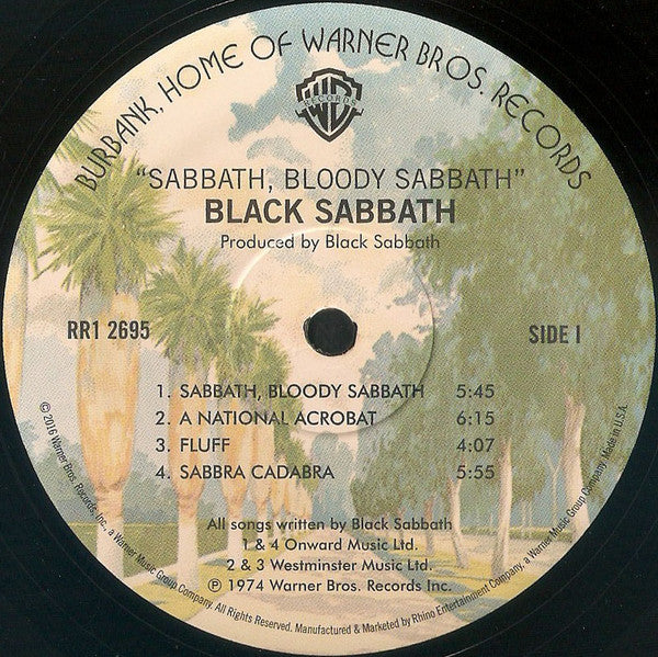 Black Sabbath : Sabbath Bloody Sabbath (LP, Album, RE, RM, 180)