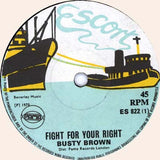 Busty Brown / Medetators* : Fight For Your Right / Soul Fight Busty Top A Pop (7")