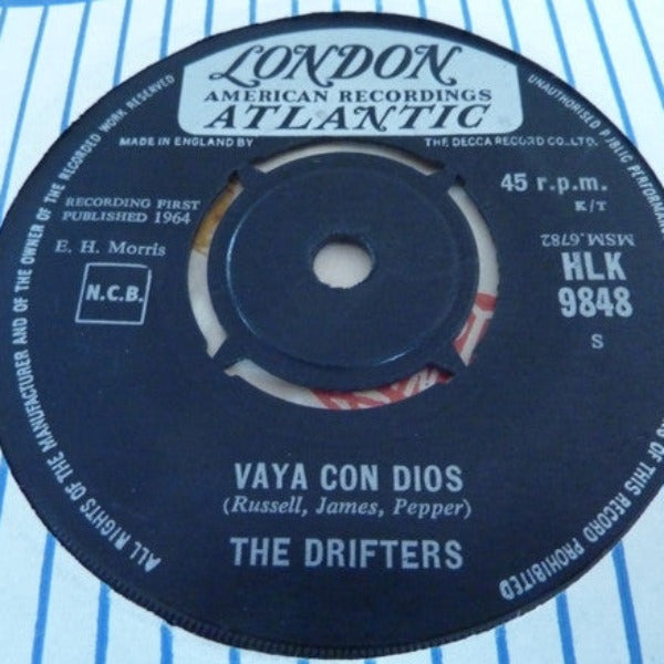 The Drifters : Vaya Con Dios  (7", Single)