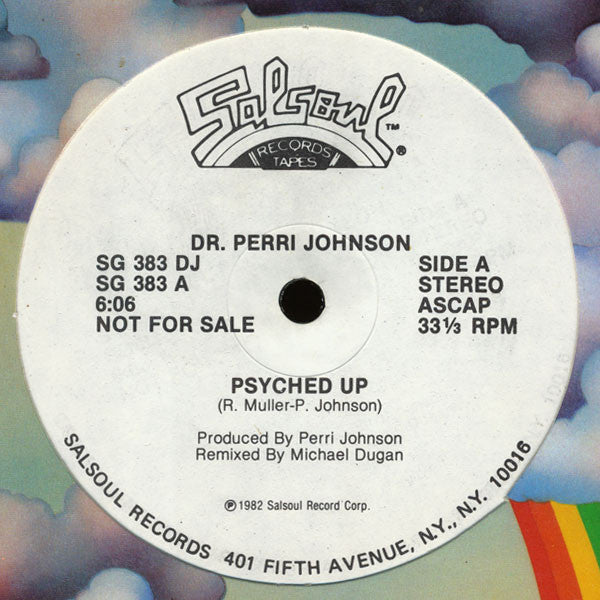 Dr. Perri Johnson : Psyched Up (12", Single, Promo)