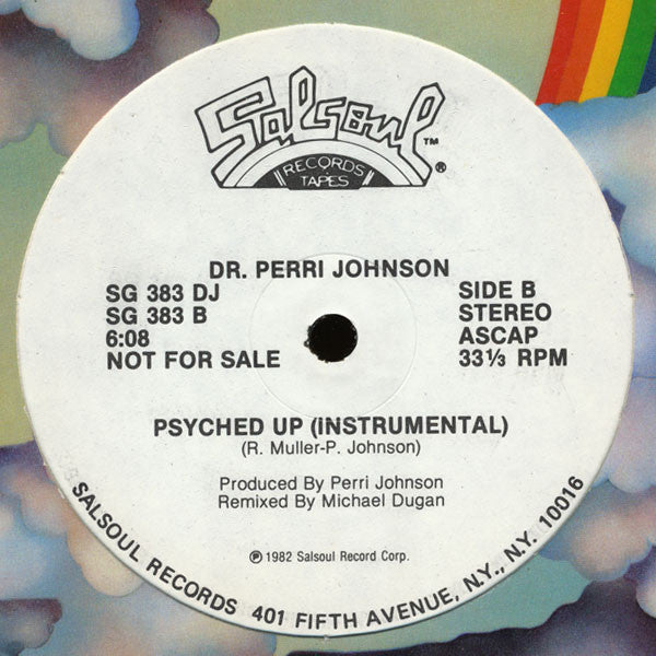 Dr. Perri Johnson : Psyched Up (12", Single, Promo)