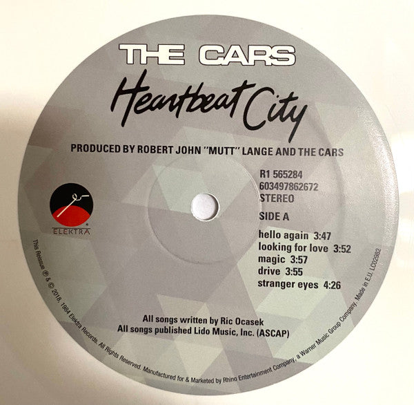 The Cars : Heartbeat City (2xLP, Album, Ltd, RE, RM, Whi)