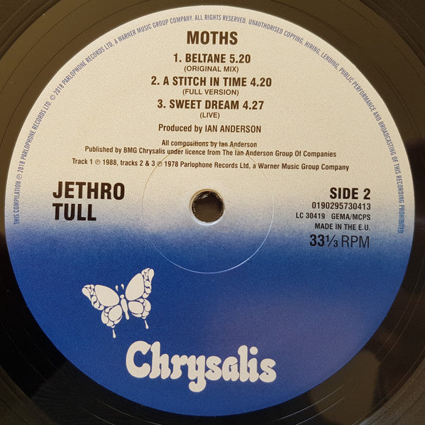 Jethro Tull : Moths (10", EP, RSD, Comp, Ltd)