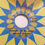 Walter Jackson : It's All Over / Suddenly I'm All Alone (7", Single, RE)