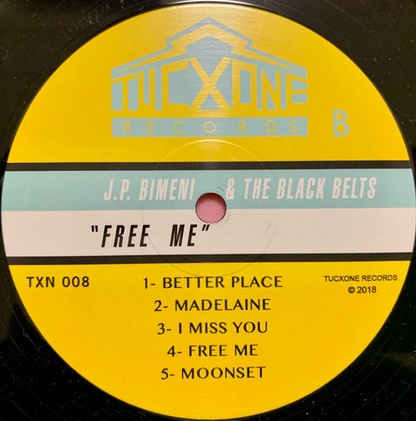 J.P. Bimeni & The Black Belts (2) : Free Me (LP, Album)