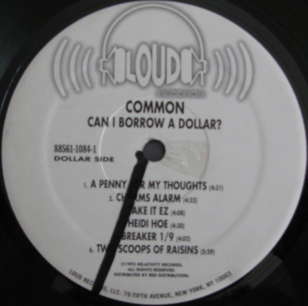 Common : Can I Borrow A Dollar? (LP, Album, RE)