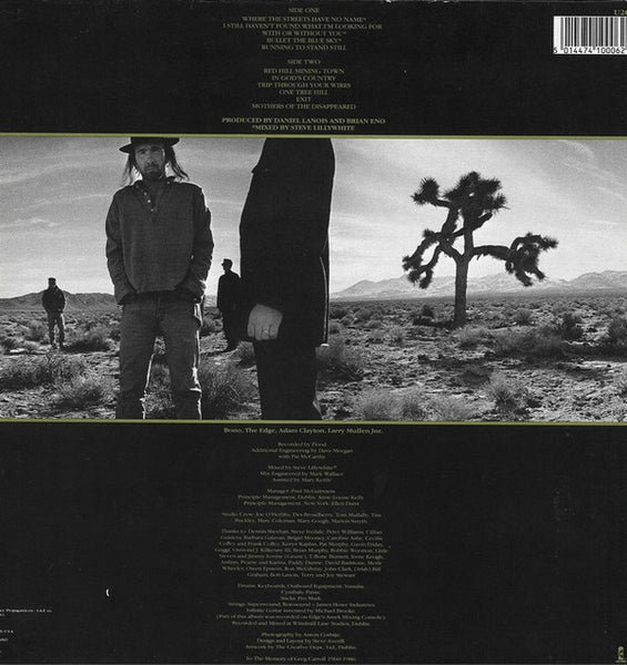 U2 : The Joshua Tree (LP, Album, EMI)