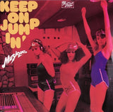 Musique : Keep On Jumpin' (LP, Album, Whi)