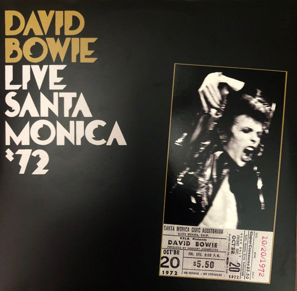 David Bowie : Live Santa Monica '72 (2xLP, Album, Ltd, RE)