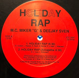 MC Miker G. & DJ Sven : Holiday Rap (12")