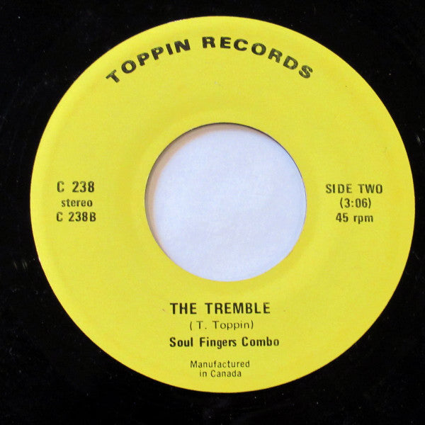Ted Toppin, Soul Fingers Combo : Falling In And Out Of Love / The Tremble (7", Single)