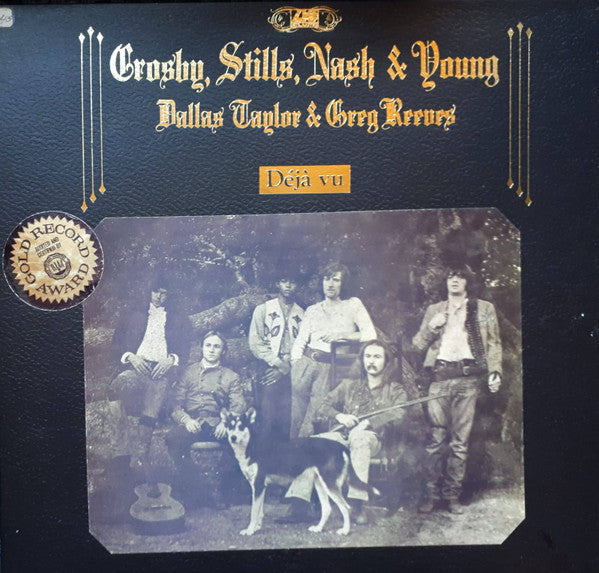 Crosby, Stills, Nash & Young / Dallas Taylor & Greg Reeves : Déjà Vu (LP, Album, Fau)