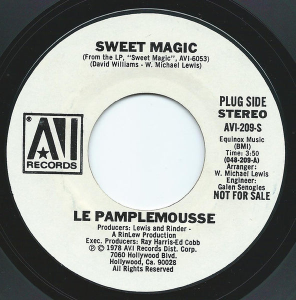 Le Pamplemousse : Sweet Magic (7", Promo)