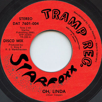 Starfoxx : Oh, Linda (7", Single, RE)