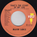 Major Lance : I Wanna Make Up (Before We Break Up) / That's The Story Of My Life (7", Single, ARP)