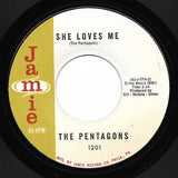 The Pentagons : I Wonder (If Your Love Will Ever Belong To Me) / She Loves Me (7")