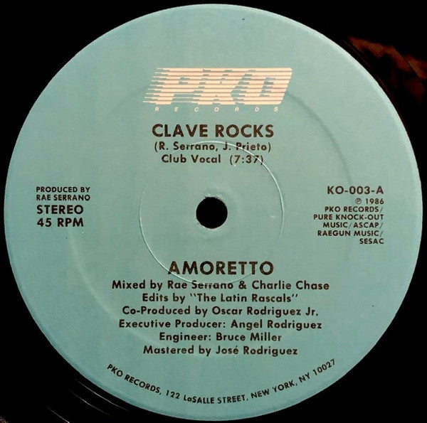 Amoretto : Cláve Rocks (12", SRC)
