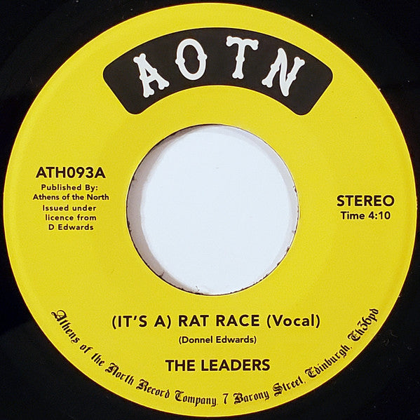 The Leaders (2) : (It's A) Rat Race (Vocal) (7", RE)