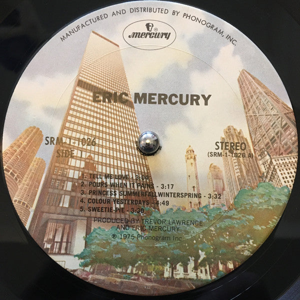 Eric Mercury : Eric Mercury (LP, Album, CPT)