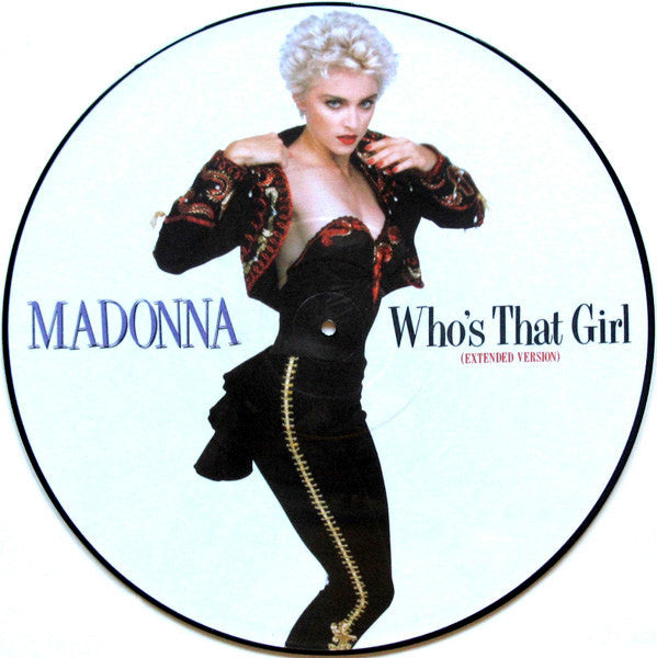 Madonna : Who's That Girl (12", Single, Ltd, Pic)