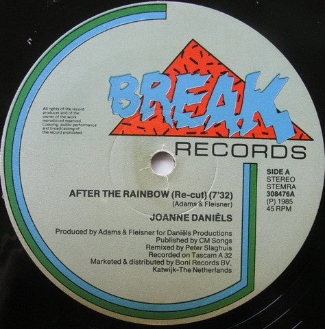 Joanne Daniëls : After The Rainbow (12")