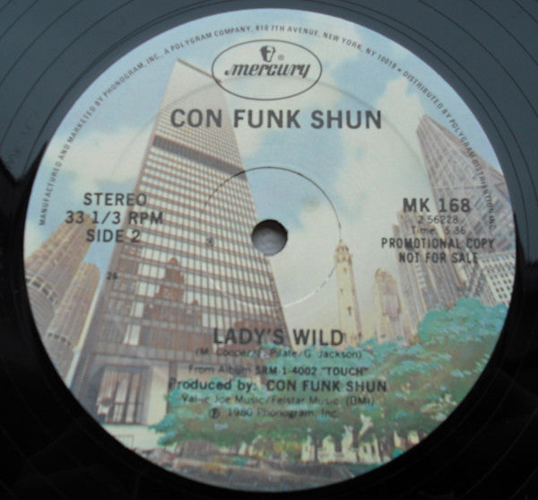 Con Funk Shun : Lady's Wild (12", Promo)
