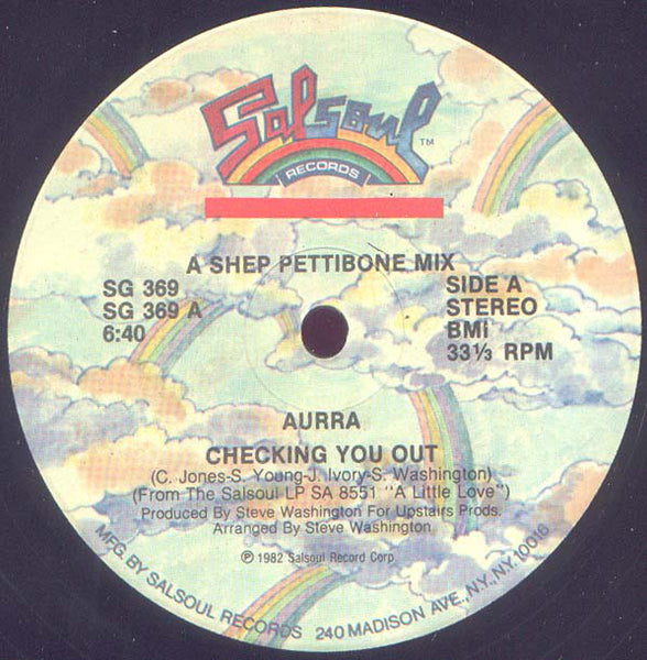 Aurra : Checking You Out (12", Single)