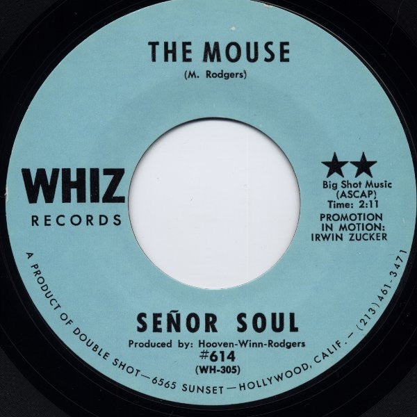 Señor Soul : The Mouse (7", Styrene)