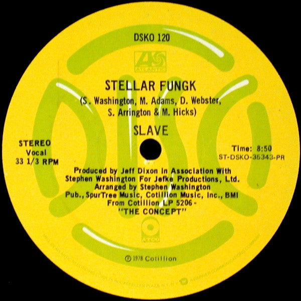 Slave : Stellar Fungk (12", Promo)