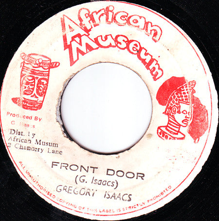 Gregory Isaacs : Front Door (7")