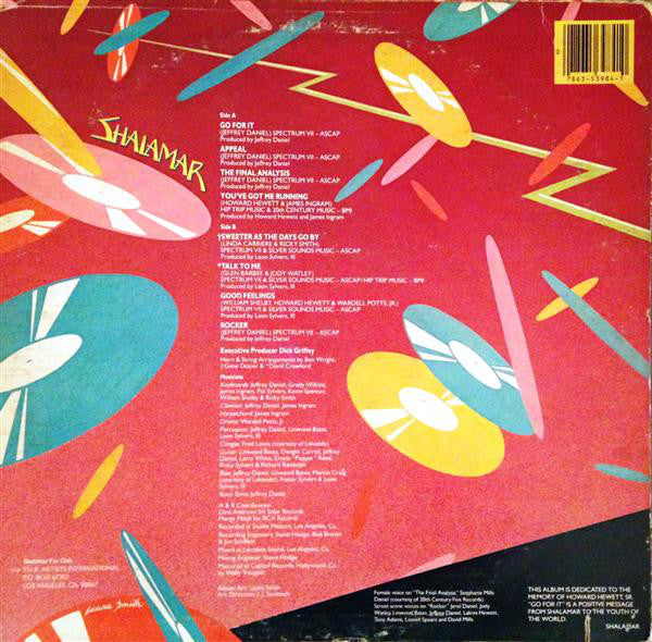 Shalamar : Go For It (LP, Album)