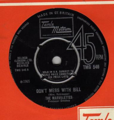 The Marvelettes : Don't Mess With Bill  (7", 4-P)